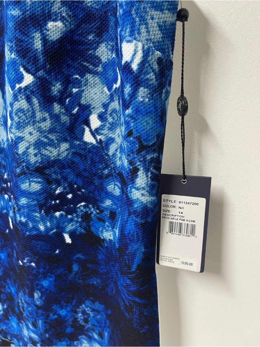 Adrianna Papel Sleeveless Floral Print Waffle Pique Sheath Dress - Picture 4 of 13